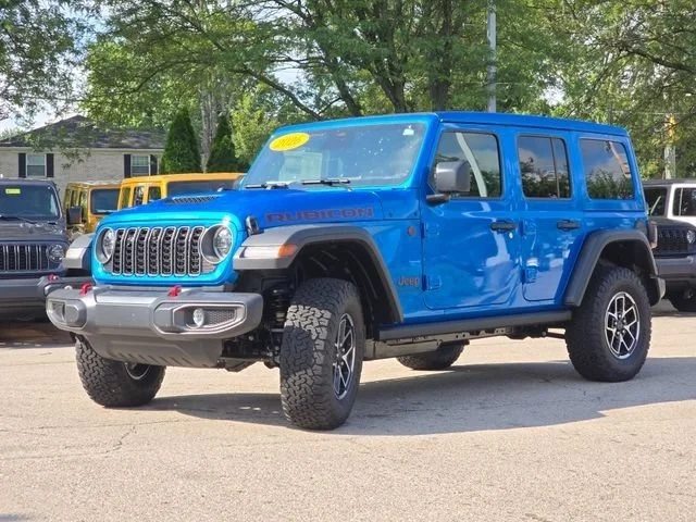 New 2026 Hydro Blue Pearl Coat Jeep Rubicon image 28