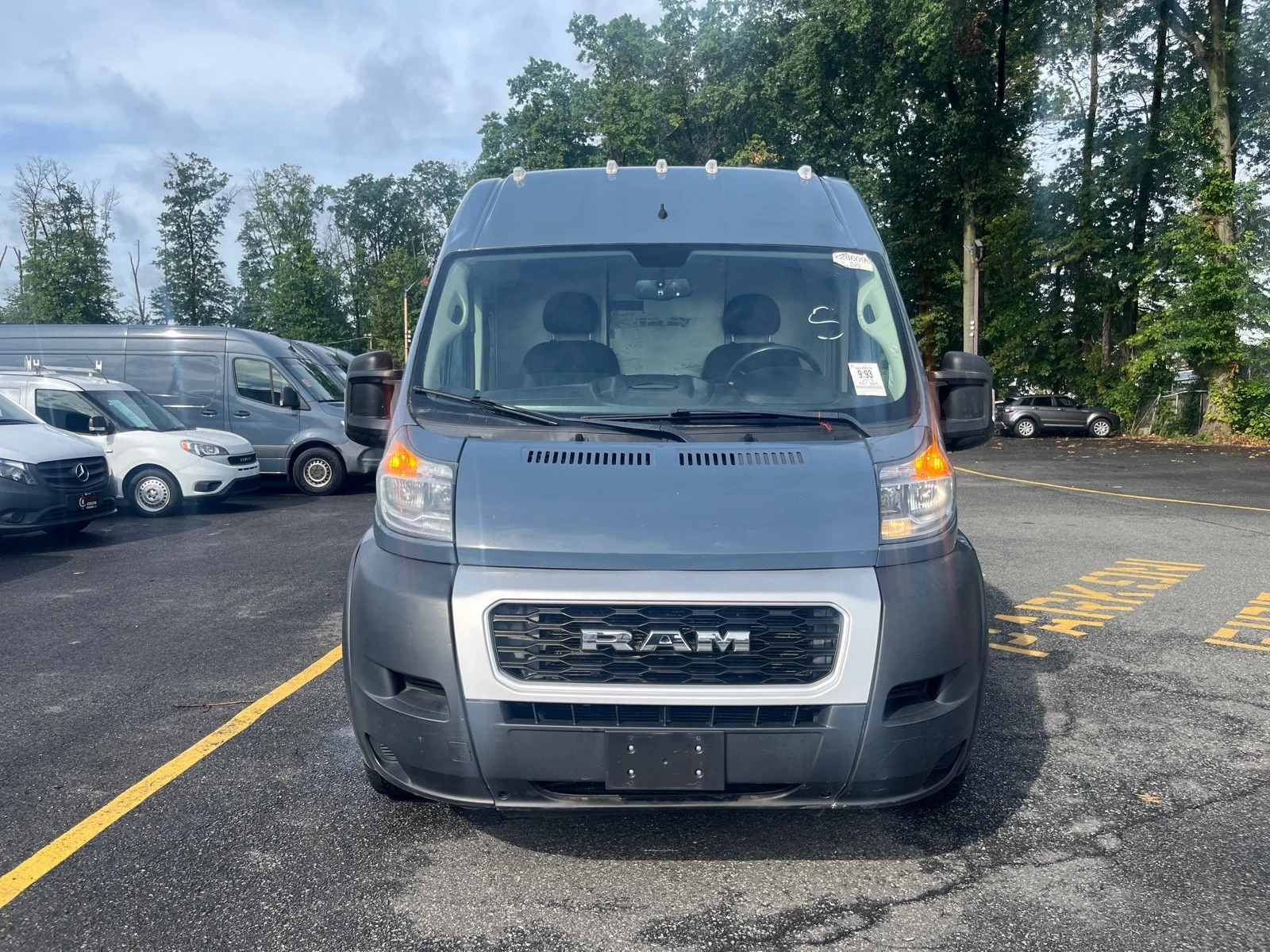 Used 2019 Patriot Blue Pearlcoat Ram High Roof EXT image 2
