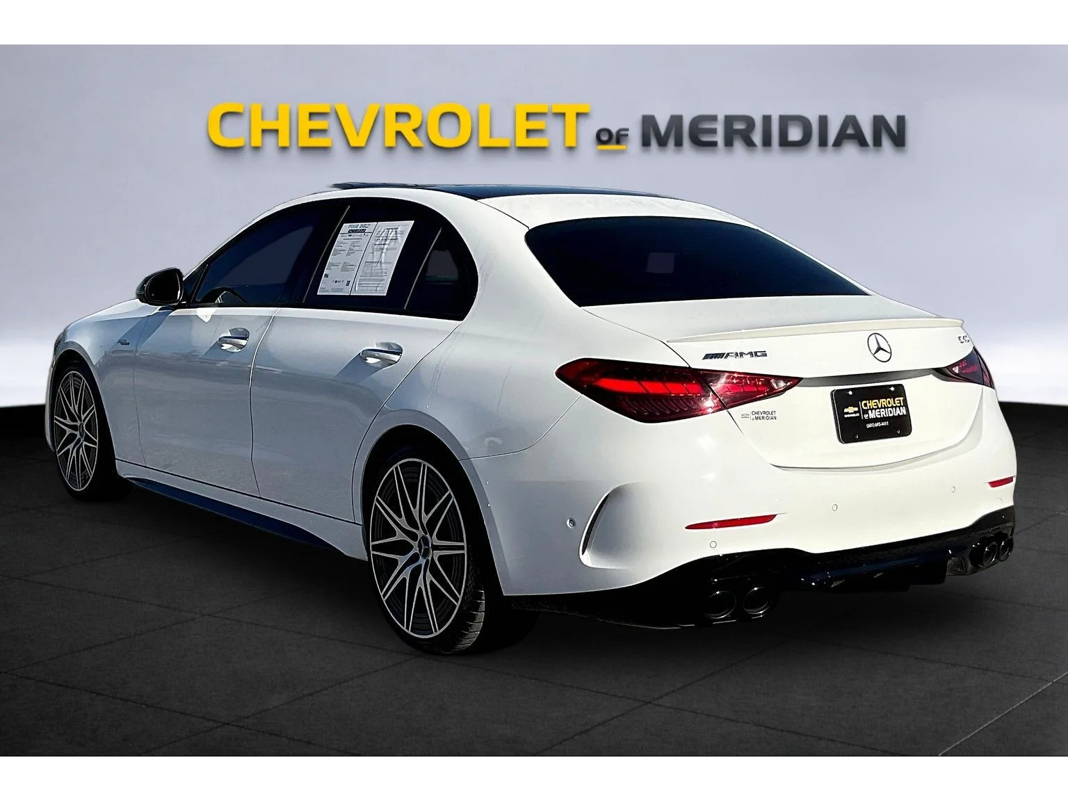 Used 2023 White Mercedes-Benz AMG® C 43 image 2