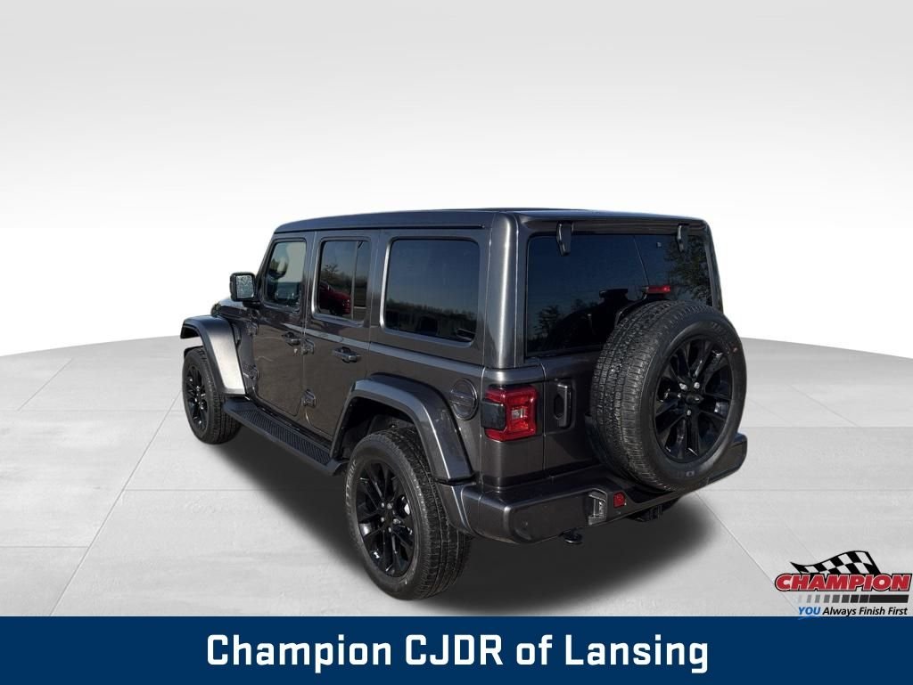 Used 2021 Gray Jeep Unlimited Sahara High Altitude image 5