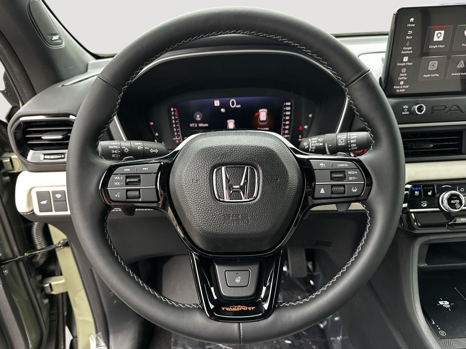 New 2026 Ash Green Metallic Honda TrailSport Elite Blackout image 10