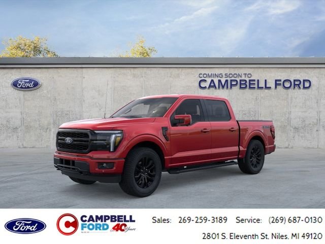 New 2026 Red Ford Lariat image 1
