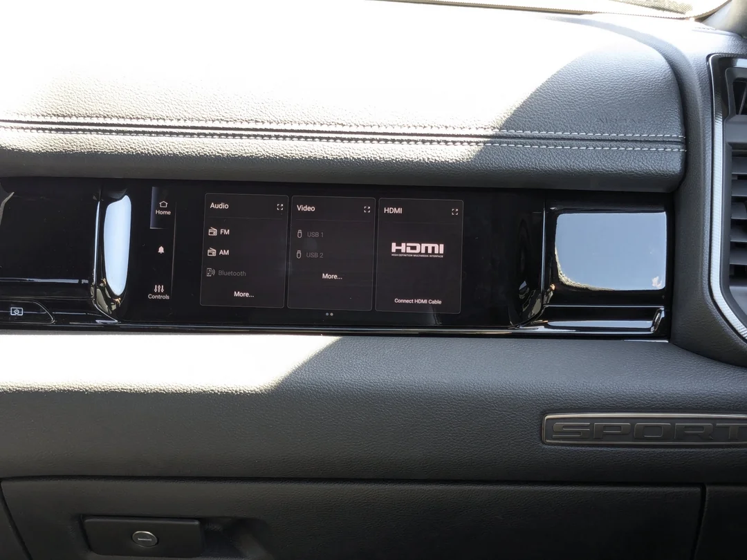 New 2026 Black RAM Sport - - 14.4 Display - 19 Spkr Harmon/Kardon - Pano Sunroof - Power Tailgate & More! image 23