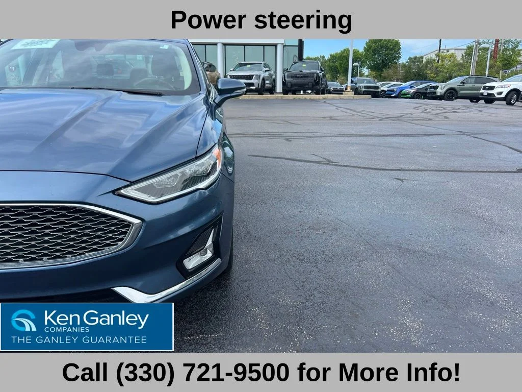 Used 2019 Blue Ford Titanium image 17
