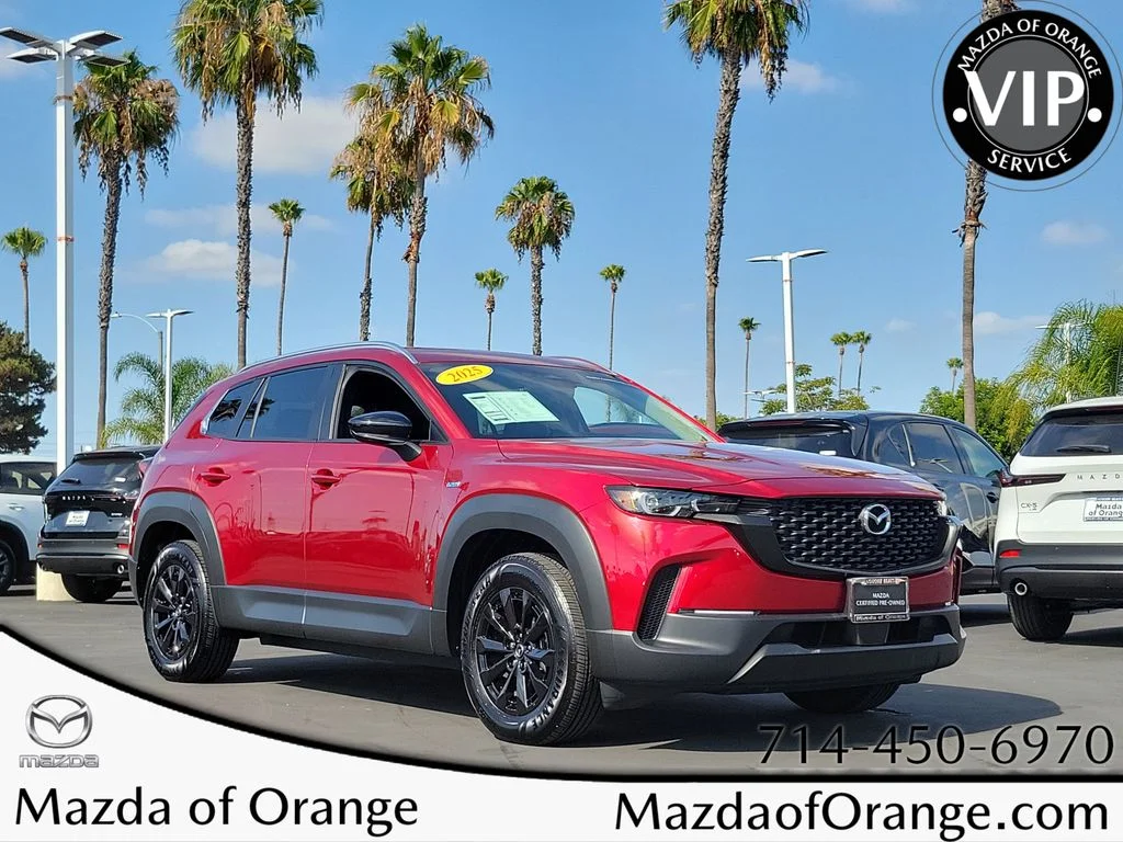 Certified Used 2025 Soul Red Crystal Metallic Mazda Preferred image 1