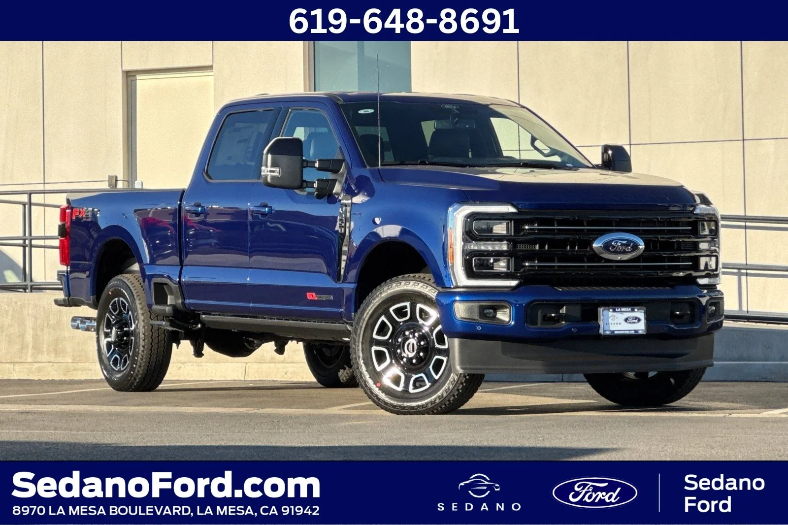 New 2026 Argon Blue Metallic Ford F-250® Platinum® image 1