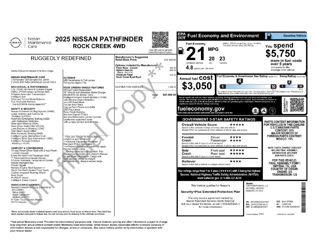 Used 2025 Beige Nissan Rock Creek image 22