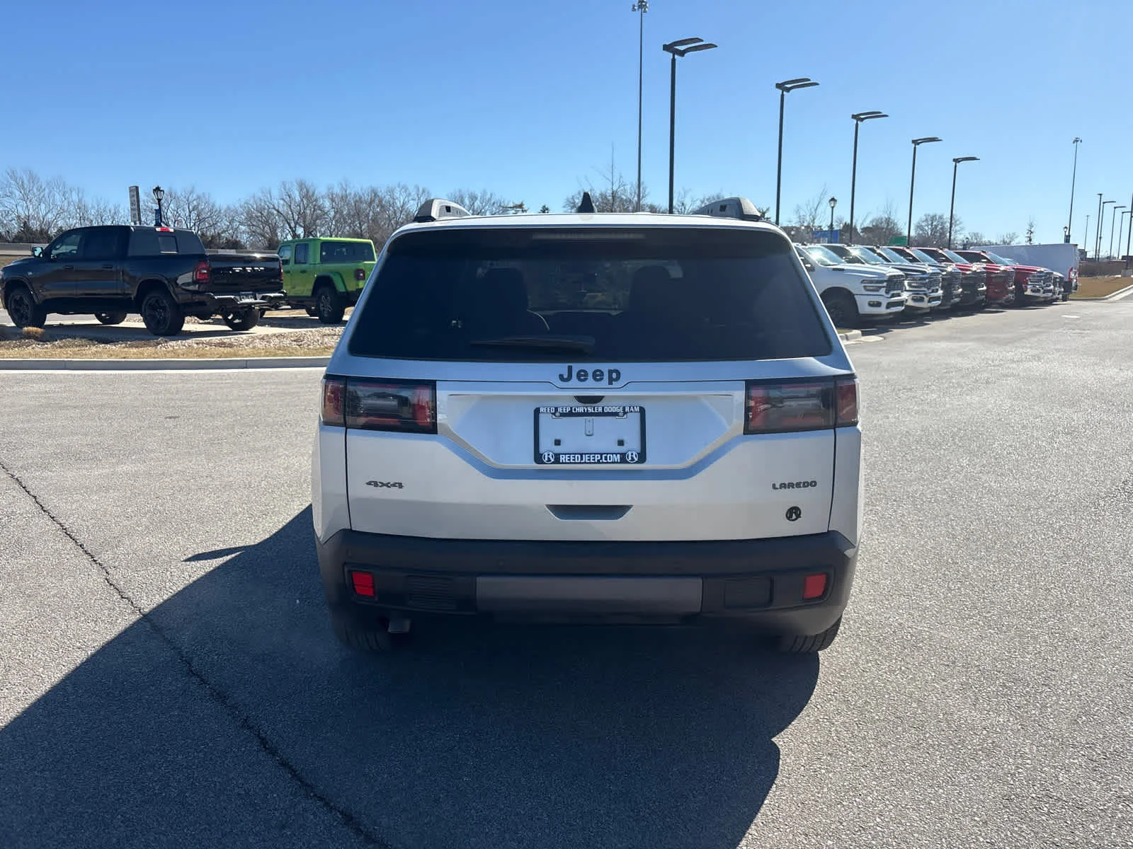 New 2026 Silver Zynith Clearcoat Jeep Laredo image 8