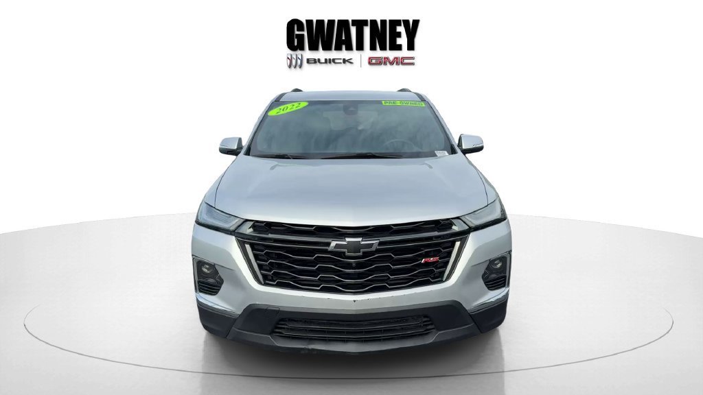 Used 2022 SILVER ICE METALLIC Chevrolet RS image 2