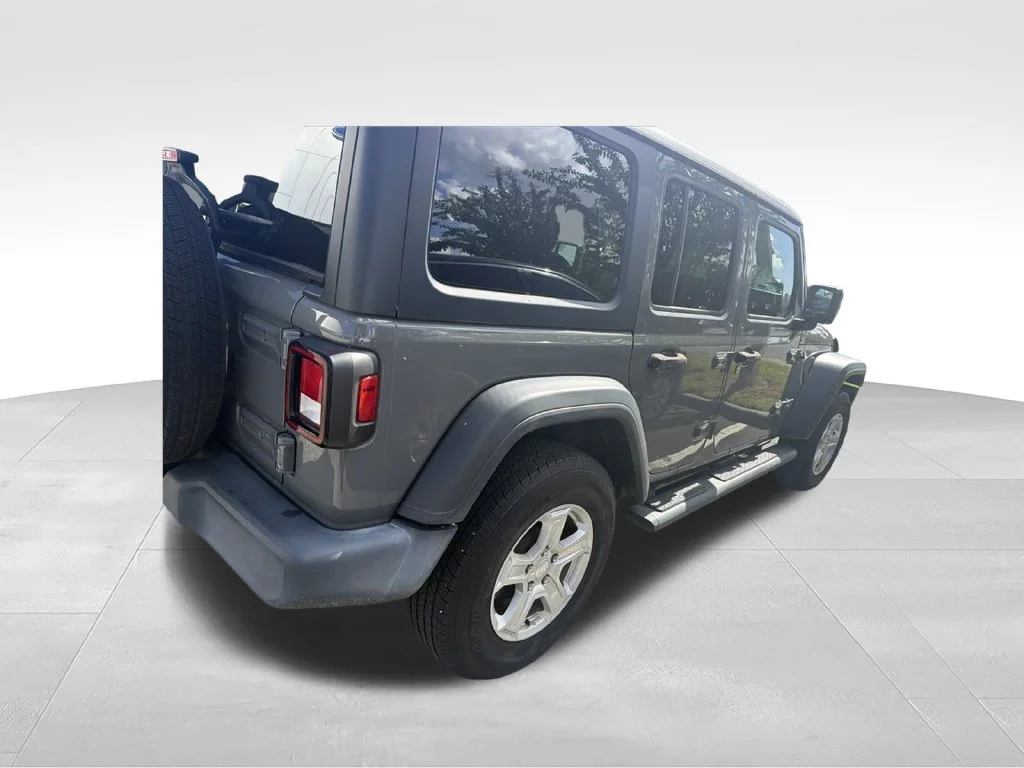Used 2020 Gray Jeep Unlimited Sport S image 20