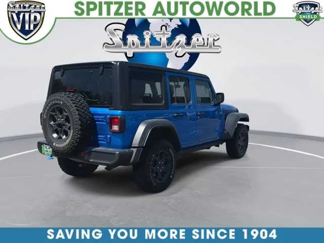 Used 2023 Blue Jeep Willys 4xe image 9