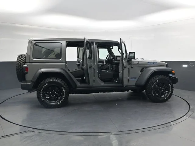 Used 2023 Gray Clearcoat Jeep Willys 4xe image 40
