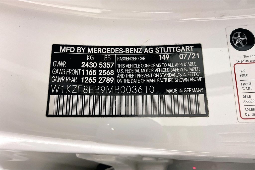 Certified Used 2021 White Mercedes-Benz E 350 image 25