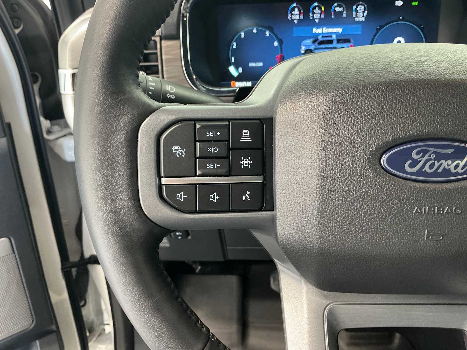 Used 2024 Star White Metallic Tri-Coat Ford LARIAT image 16