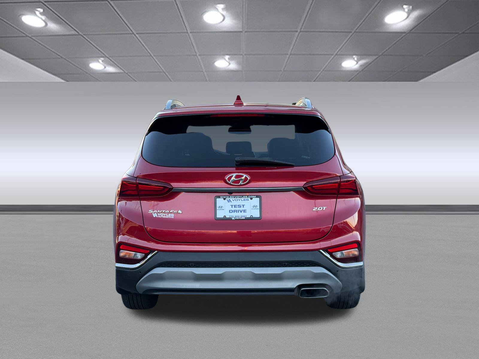 Used 2020 Scarlet Red Hyundai Limited image 6