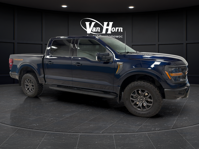 Used 2025 Antimatter Blue Metallic Ford Tremor image 1
