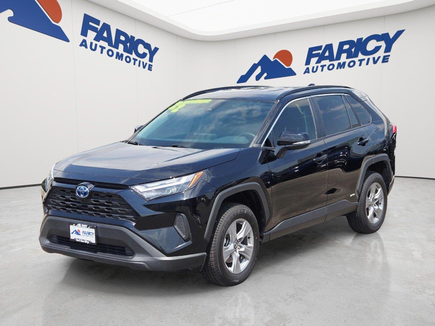 Certified Used 2022 Midnight Black Metallic Toyota Hybrid XLE image 1