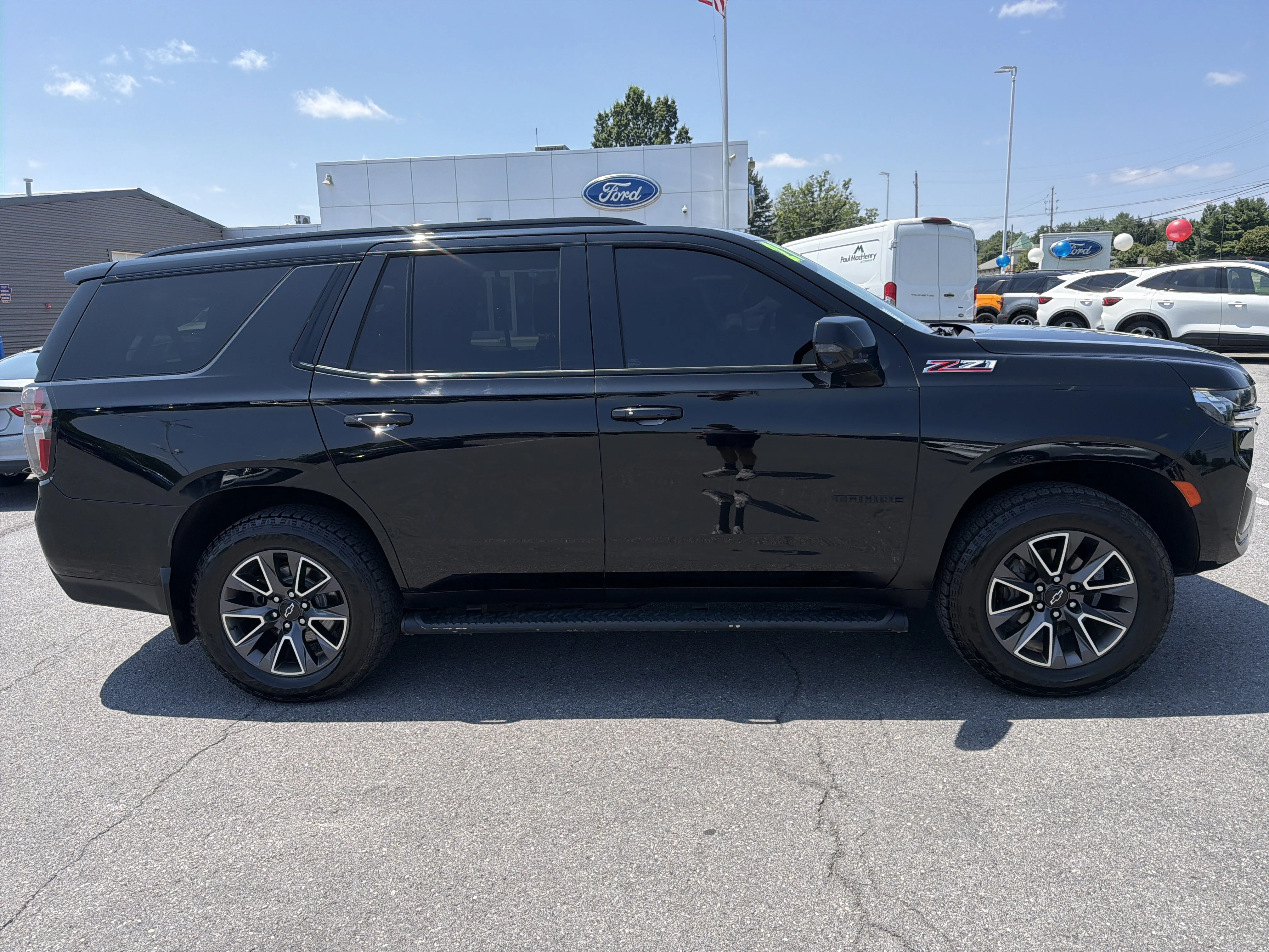 Used 2021 Black Chevrolet Z71 image 2