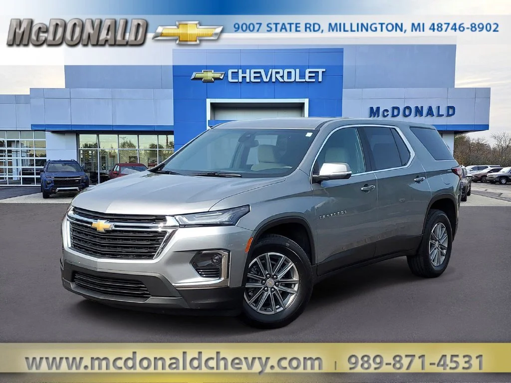 Used 2023 STERLING GRAY METALLIC Chevrolet LS image 1
