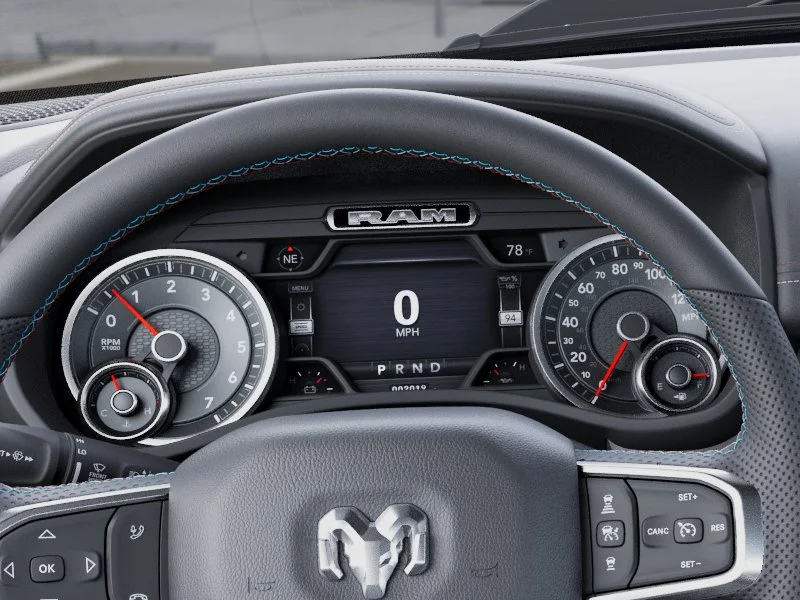 New 2026 Hydro Blue Pearl-Coat Exterior Paint RAM Laramie image 17