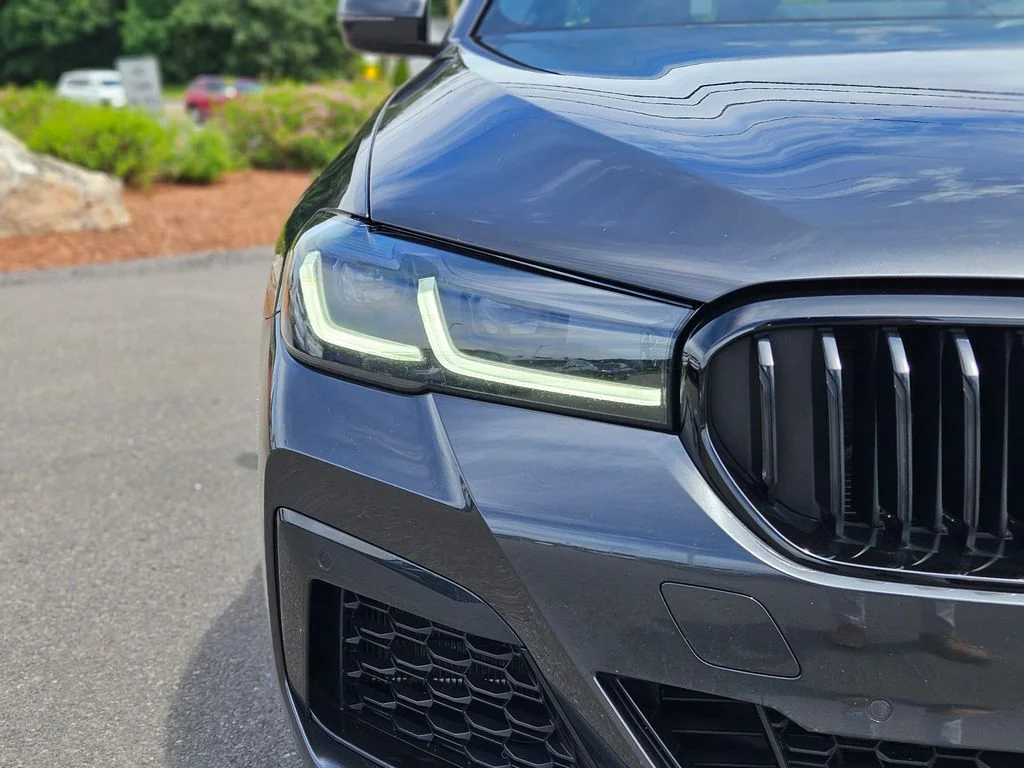 Certified Used 2023 Dark Graphite Metallic BMW M550i xDrive image 9