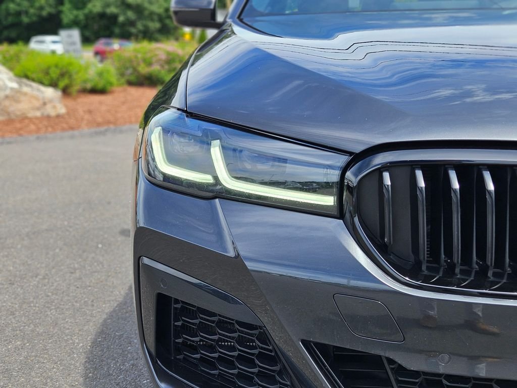 Certified Used 2023 Gray BMW M550i xDrive image 9