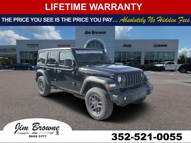 New 2026 Black Clear-Coat Exterior Paint Jeep Sport S image 1