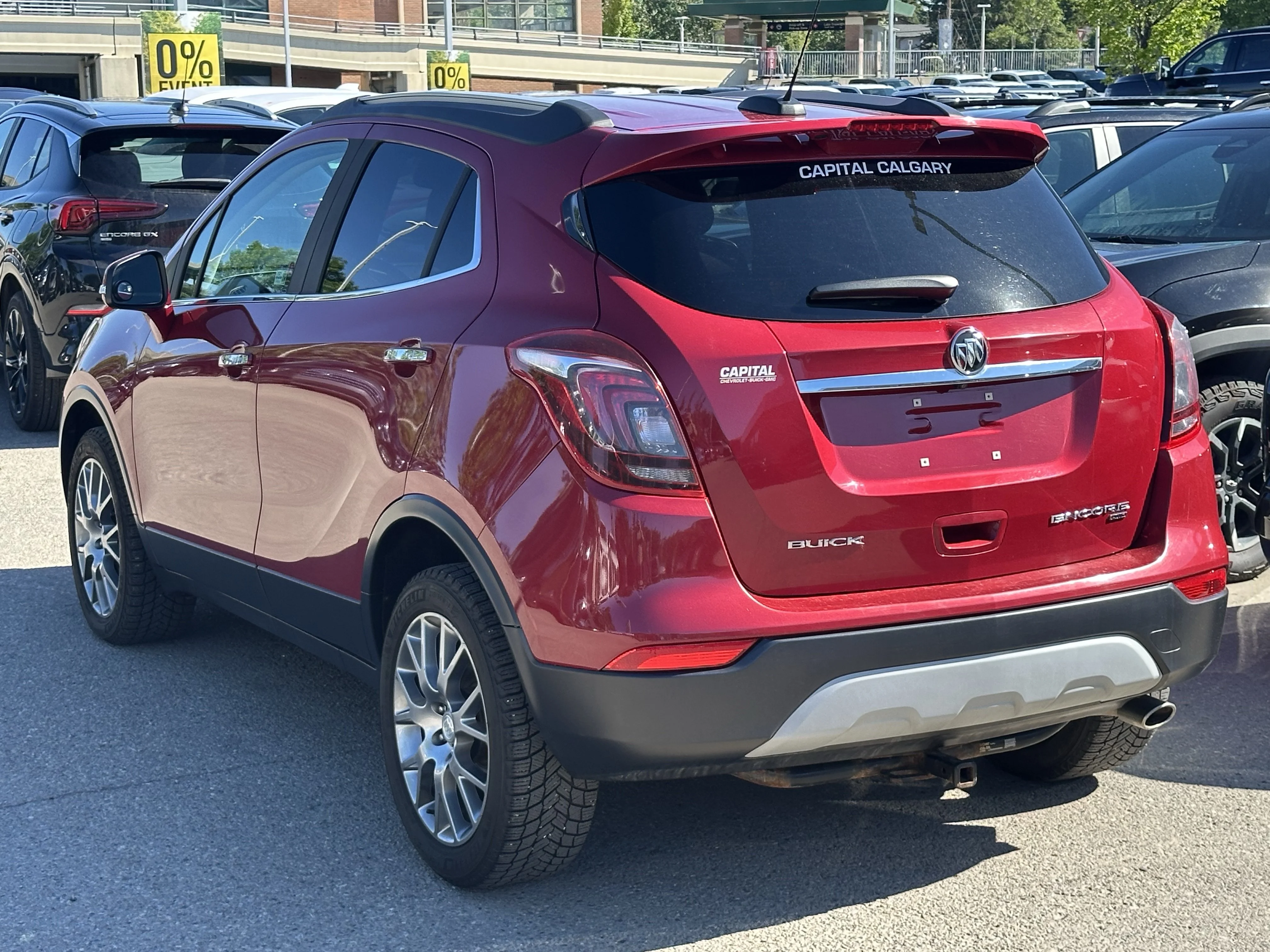 Used 2018 Red Buick Sport Touring image 4