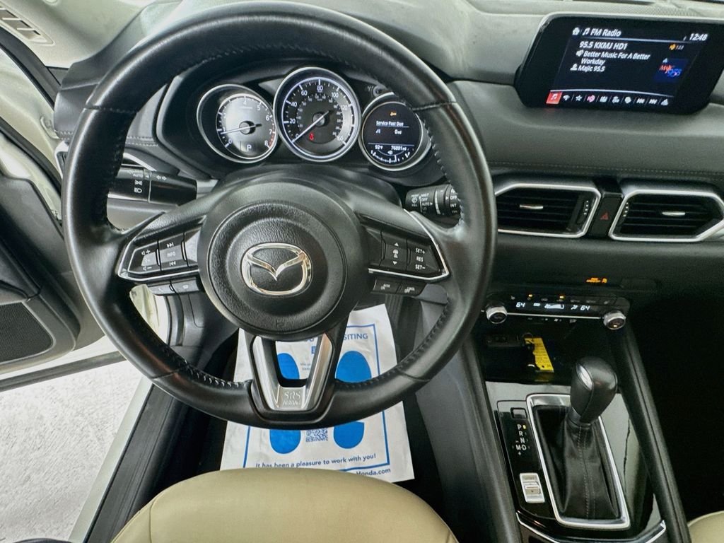 Used 2019 Snowflake White Pearl Mica Mazda Touring image 12