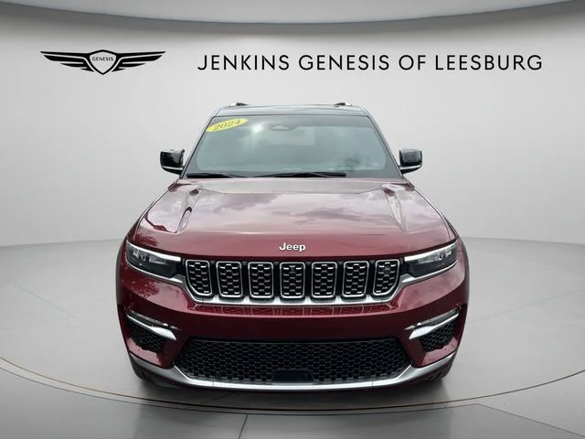 Used 2024 Red Jeep Summit 4xe image 12