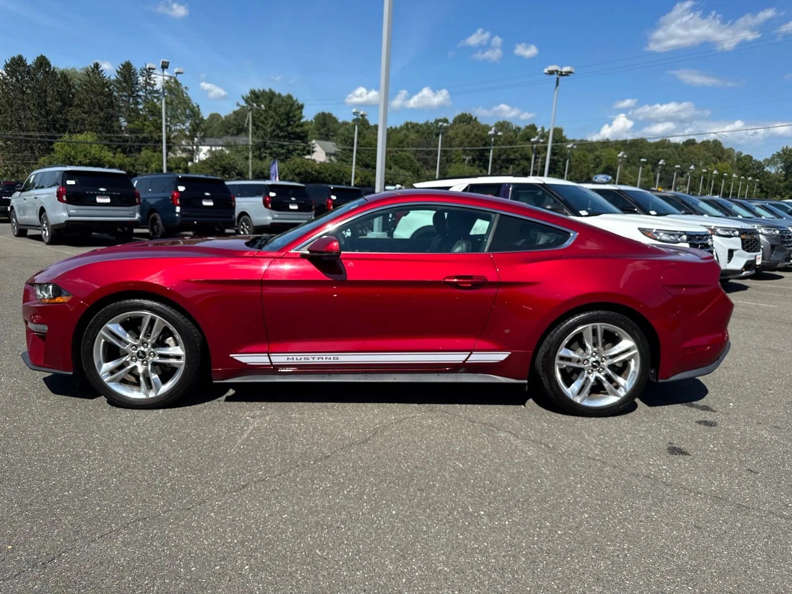 Used 2018 Red Ford EcoBoost Premium image 11