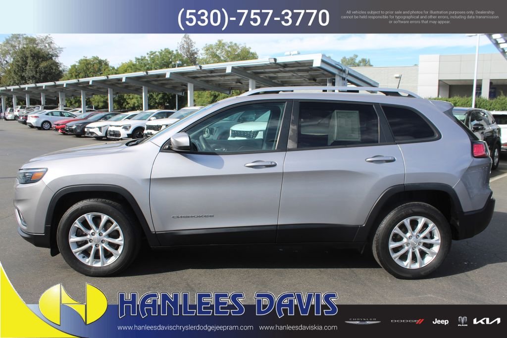 Used 2020 Jeep Cherokee Latitude with VIN 1C4PJLCB3LD556827 for sale in Davis, CA