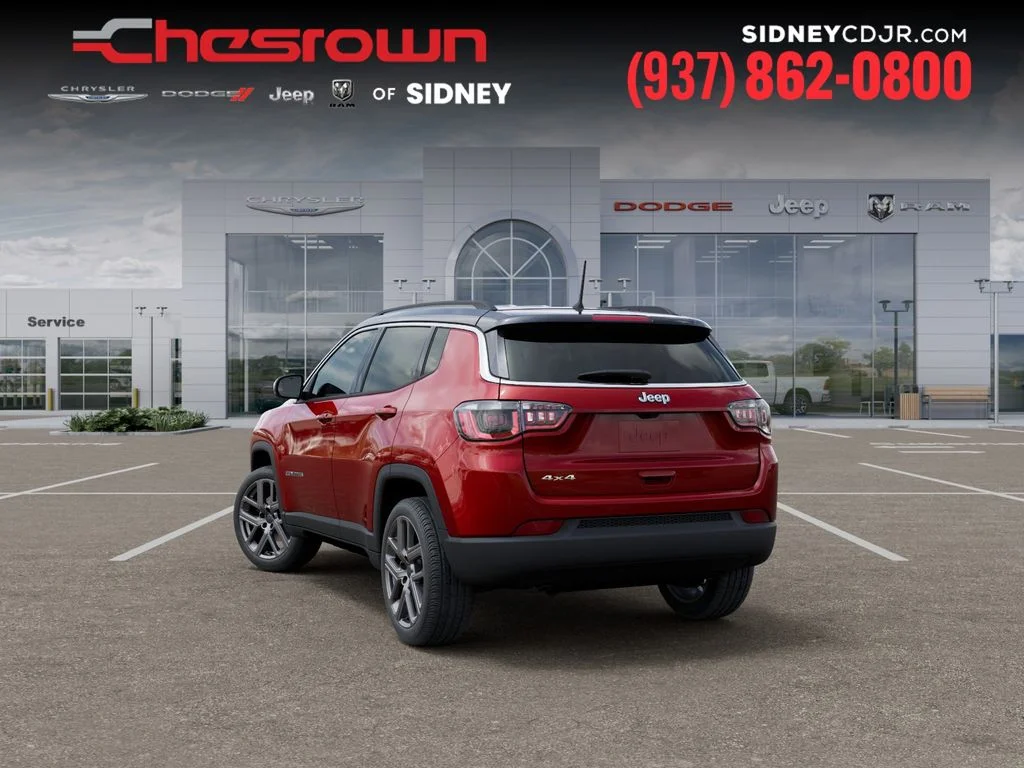 New 2026 Red Hot Pearl-Coat Exterior Paint Jeep Limited image 3