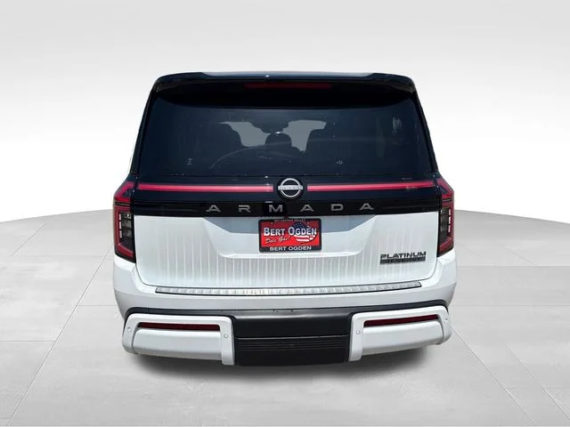 New 2026 Everest White TriCoat / Super Black Two-tone Nissan Platinum Reserve image 6