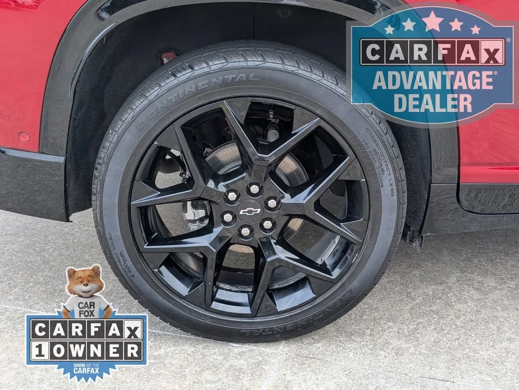 Used 2024 Radiant Red Tintcoat Chevrolet RS image 3