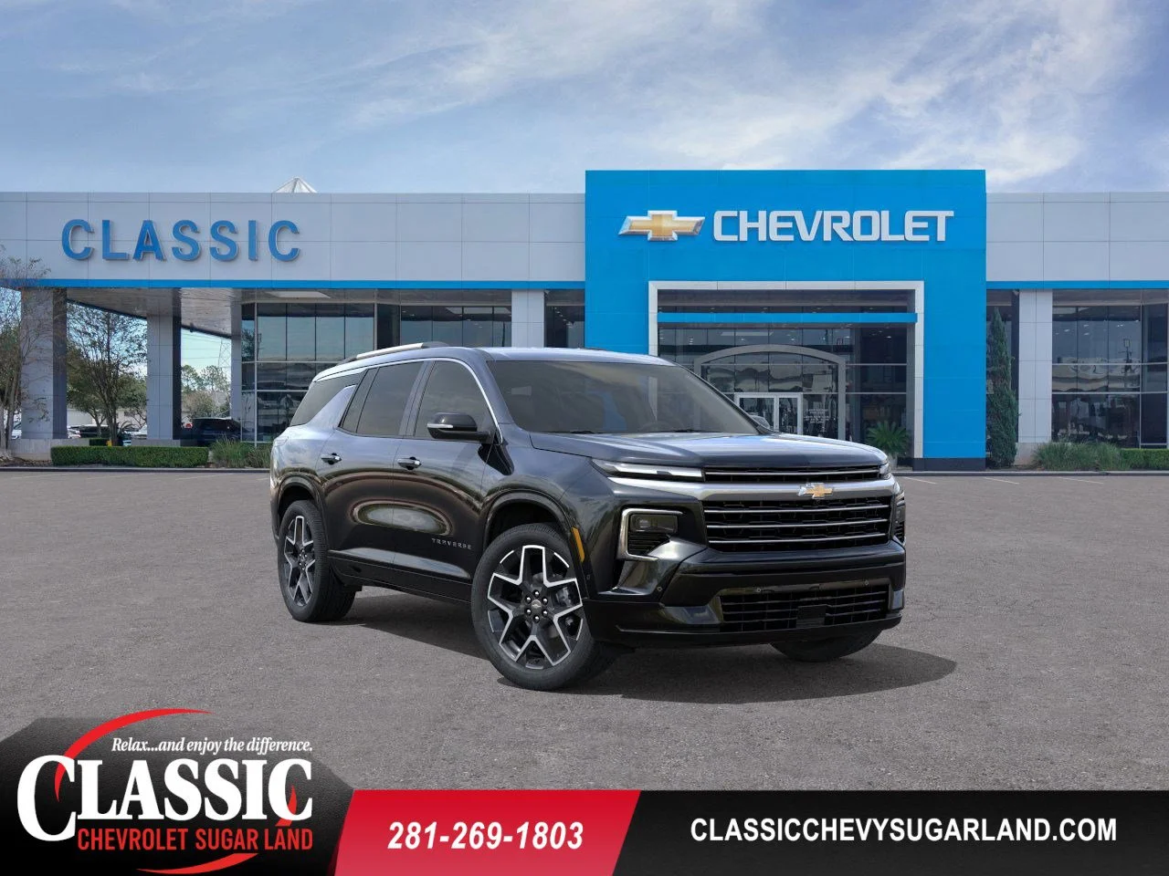 2026 Chevrolet Traverse High Country Black at Classic Elite Chevrolet Hwy 6
