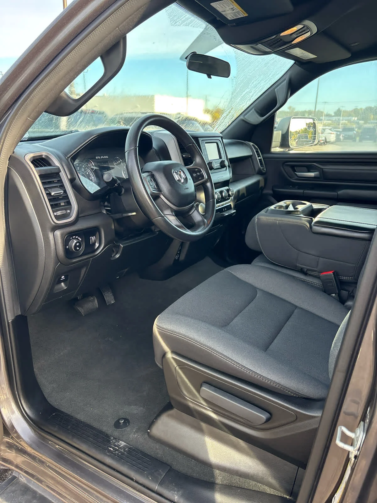 Used 2023 Granite Crystal Metallic Clearcoat Ram Tradesman image 8