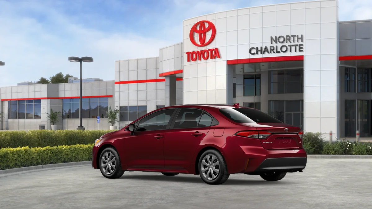New 2026 Ruby Flare Pearl Toyota LE image 28