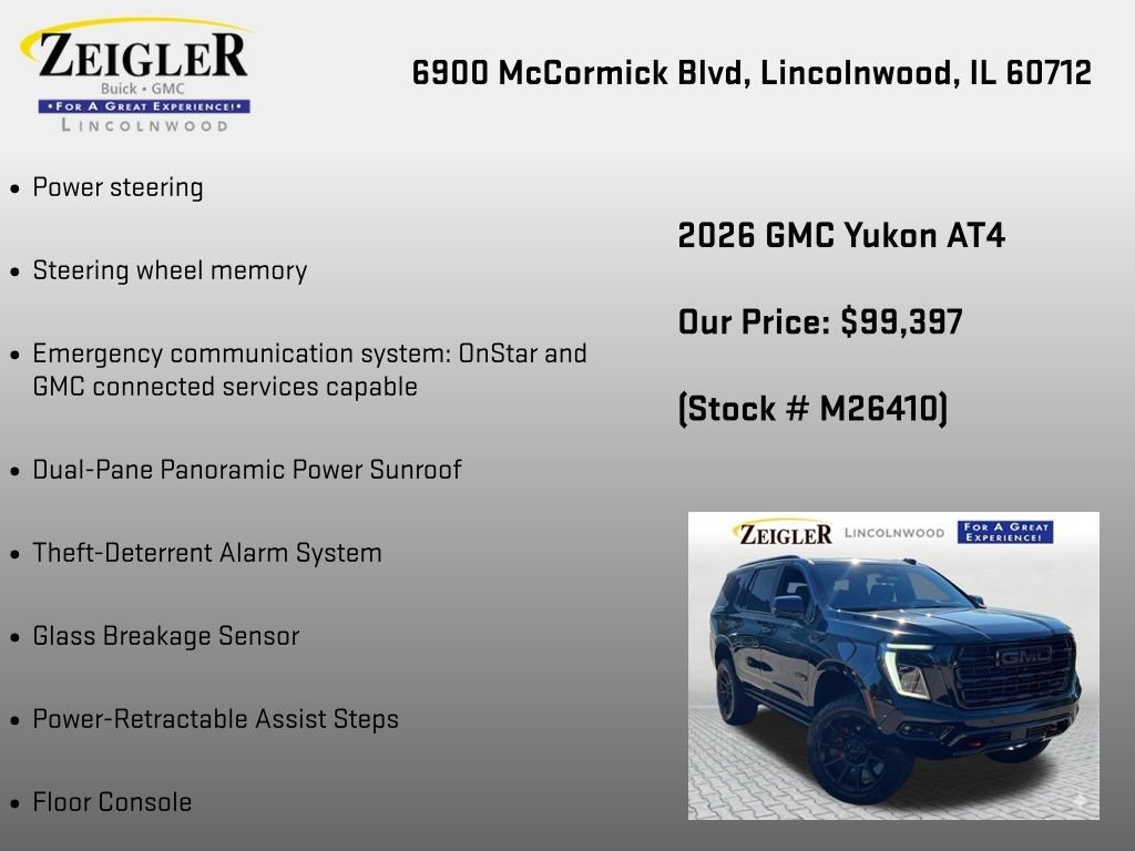 New 2026 Onyx Black GMC AT4 image 36