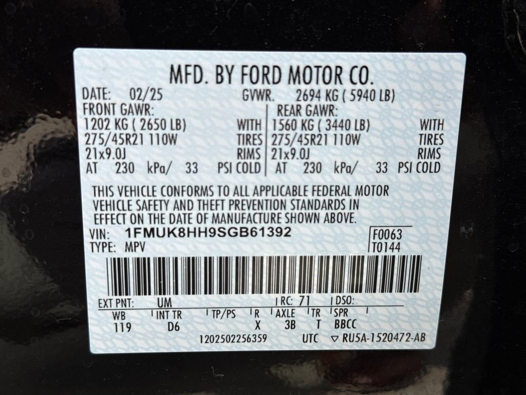 2025 Ford Explorer Platinum - Photo 43
