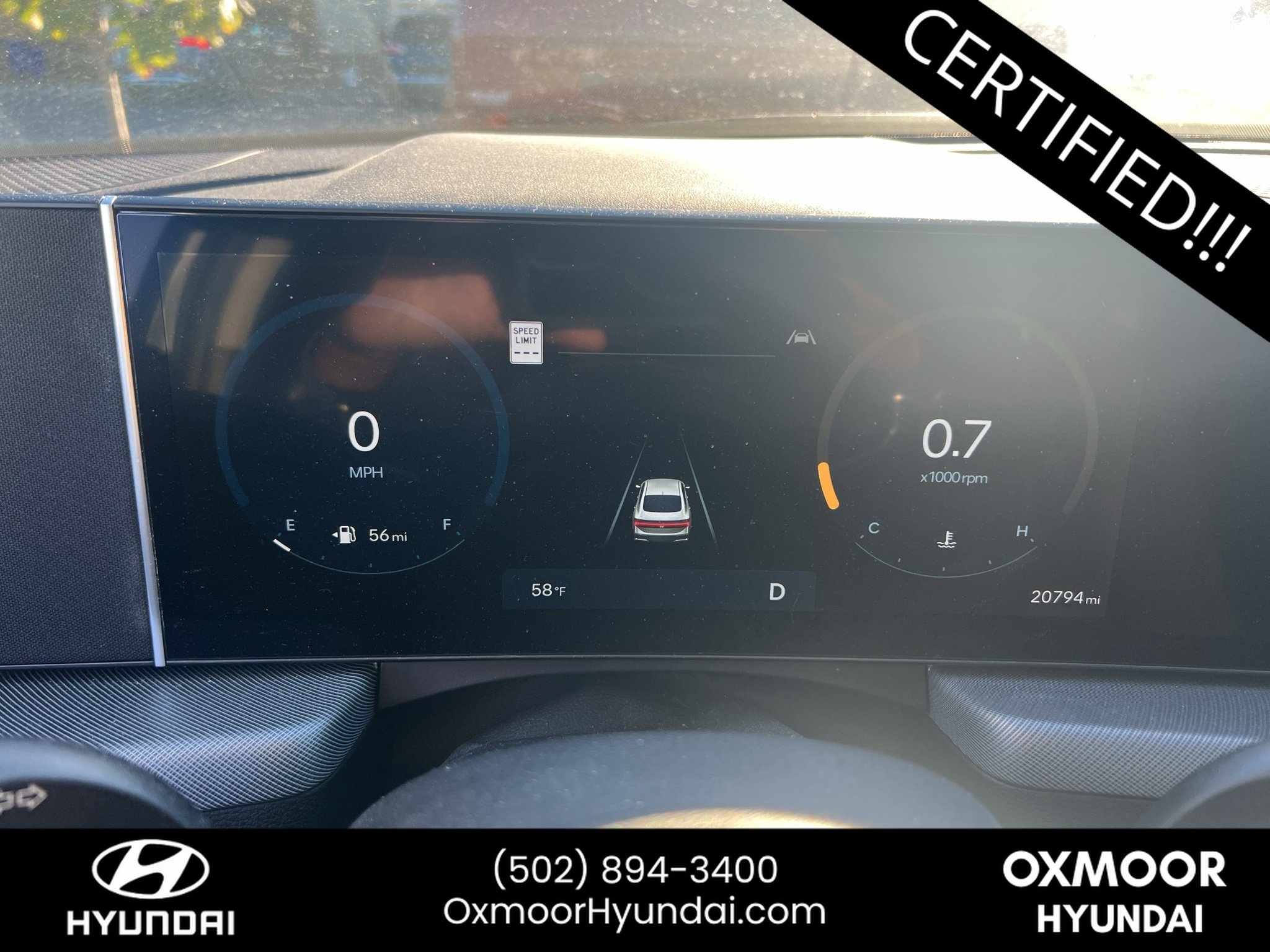 Used 2025 Portofino Gray Hyundai SEL Convenience image 11