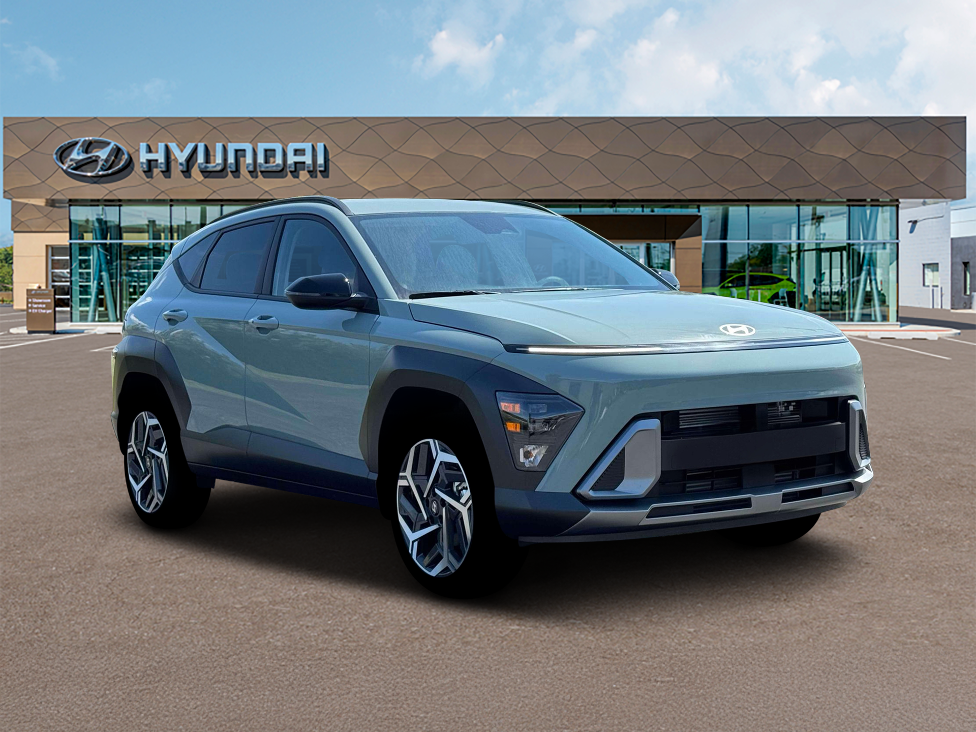 New 2026 Green Hyundai SEL Premium AWD image 11