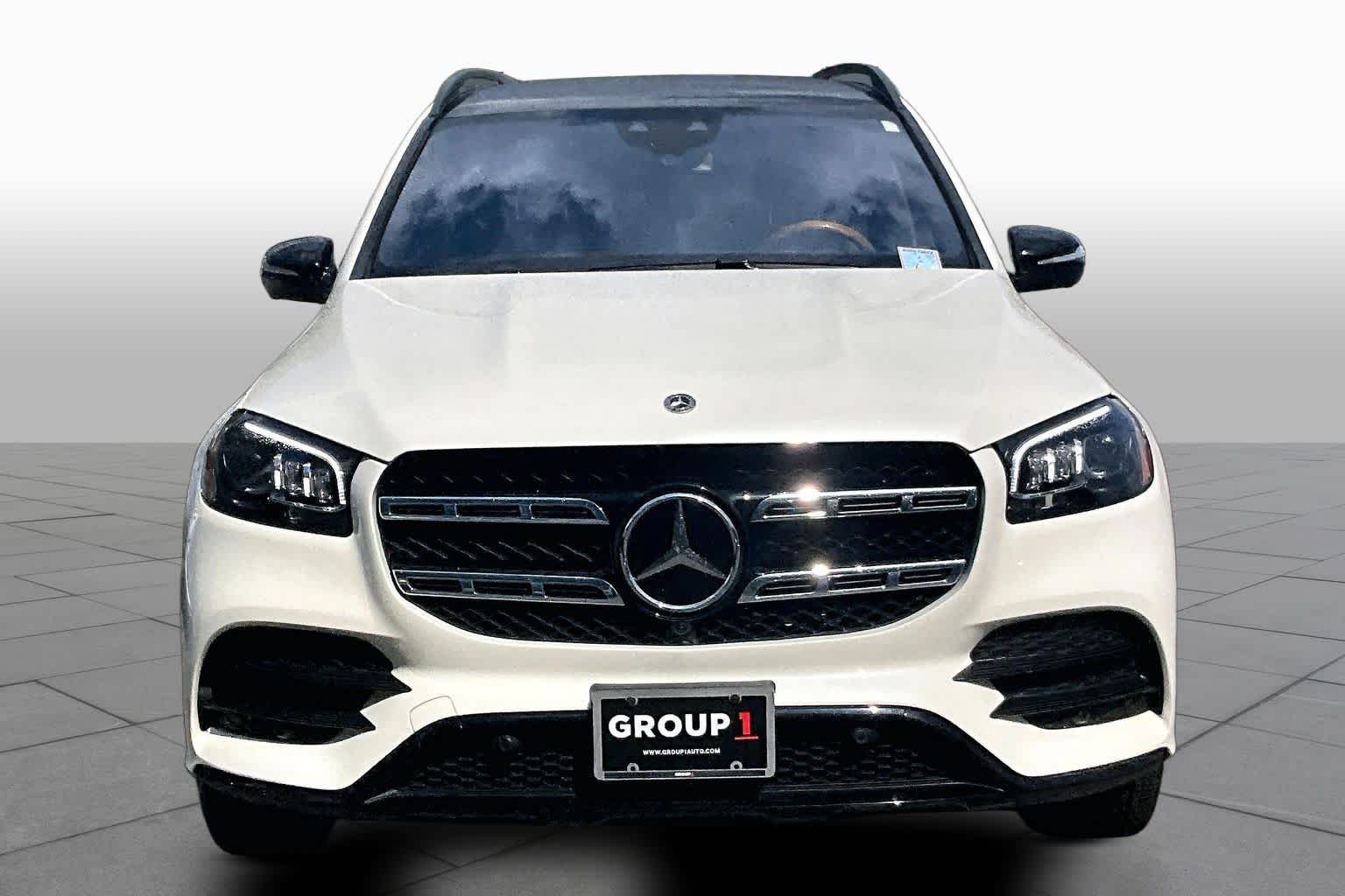 Used 2021 designo Diamond White Metallic Mercedes-Benz GLS 580 image 4