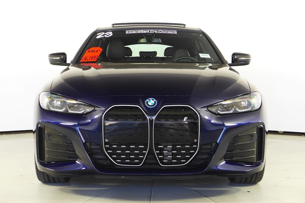 Certified Used 2023 Tanzanite Blue II Metallic BMW eDrive40 image 3
