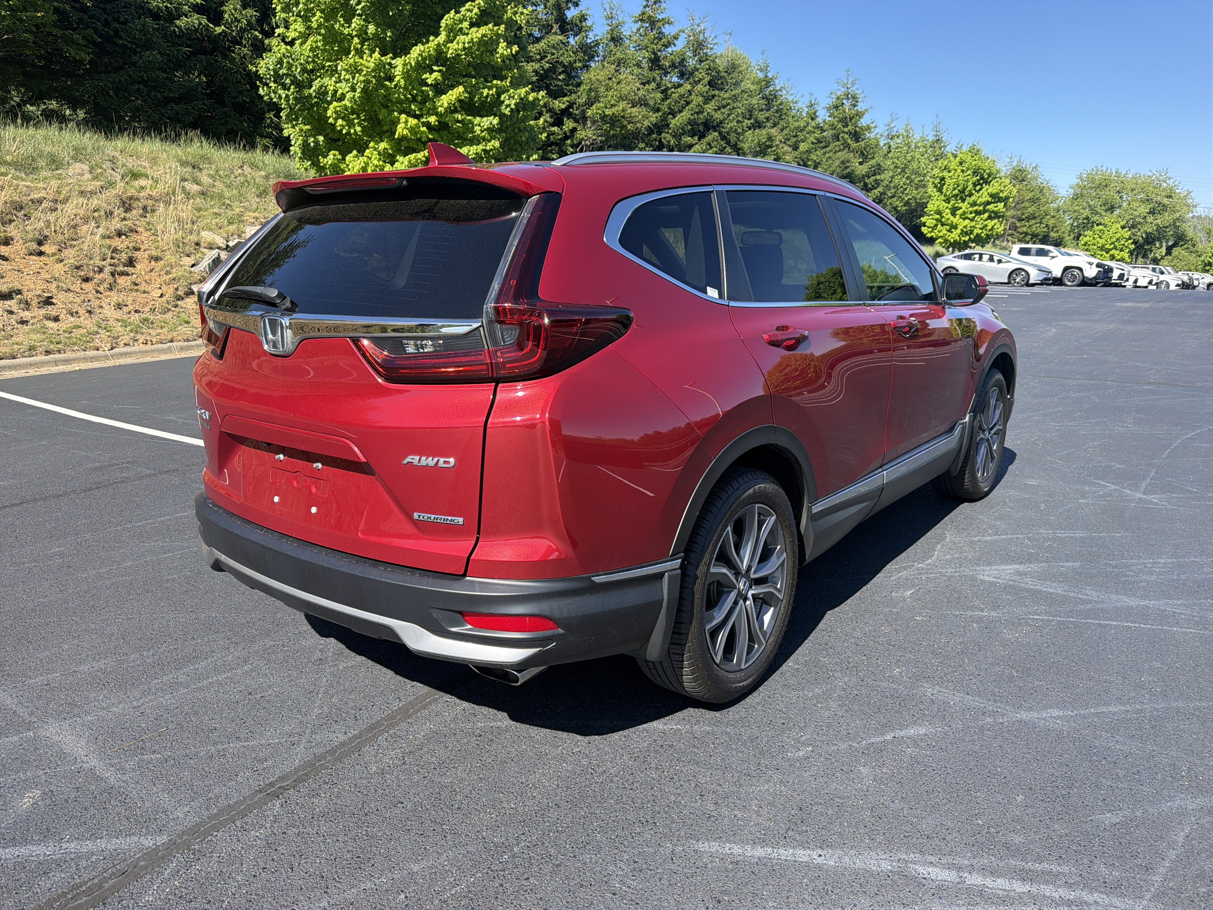 Used 2021 Radiant Red Metallic Honda Touring image 5
