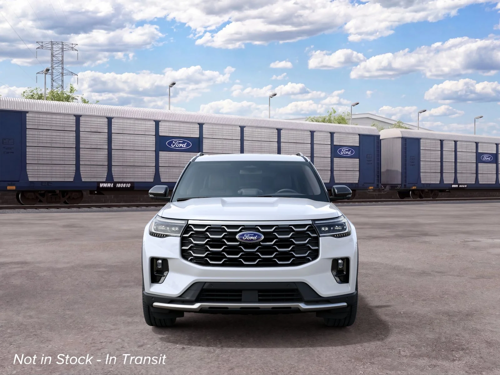 New 2027 White Ford Platinum image 3