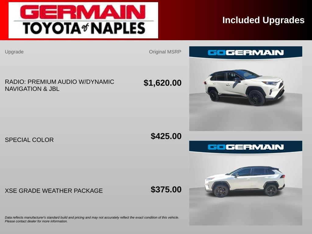 Used 2021 White Toyota XSE image 5