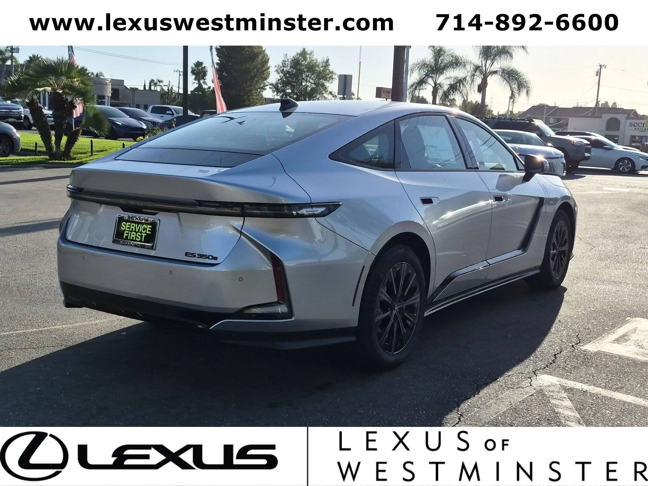 New 2026 Iridium Lexus ES 350e PREMIUM image 6