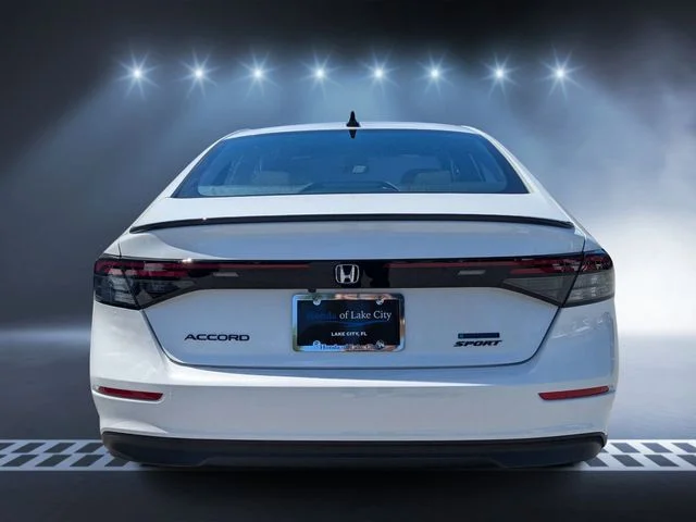 New 2026 Platinum White Pearl Honda Sport image 4