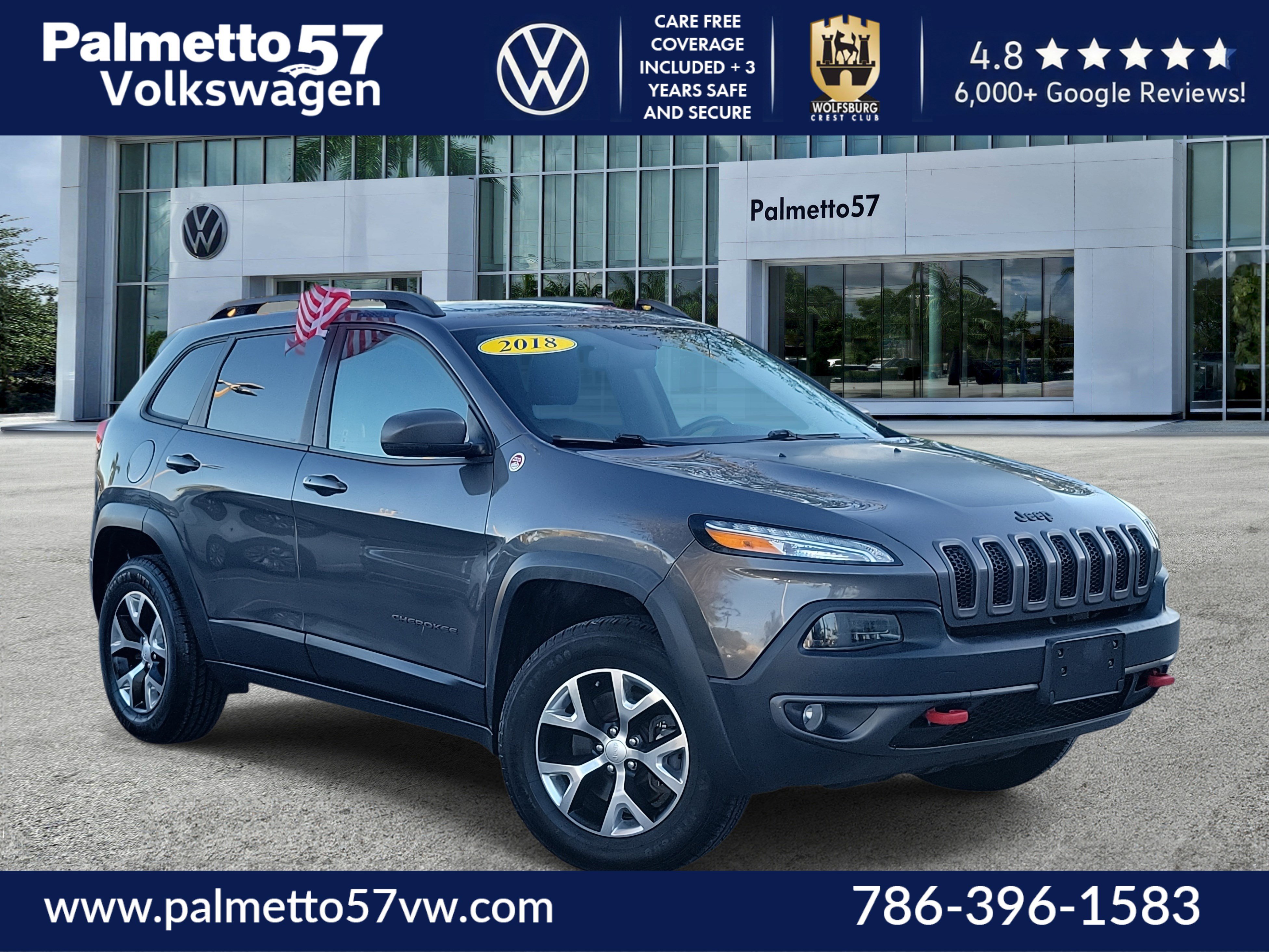 2018 Jeep Cherokee Trailhawk Leather Plus